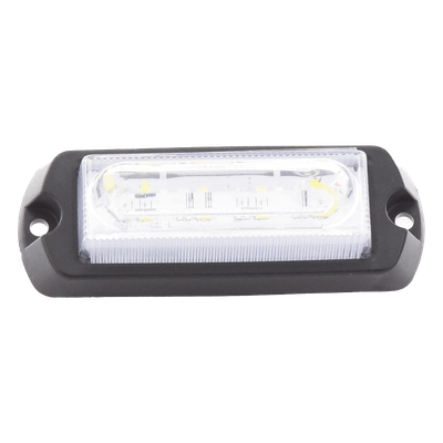 Luz de Advertencia LED / 8 LED Ultra Brillantes / 23 Patrones de Destello / 10-30 VDC / 1A Máx. / Wig Wag / Montaje Permanente | SIERRA STORE