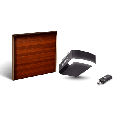 ACCESSPRO KIT-DOOR-127GF - KIT COMPLETO Incluye /Puerta D/ Garage / APDOORGF 12x7 Pies / Insulada / Interfase ACCESSWIFI / Motor | SIERRA STORE
