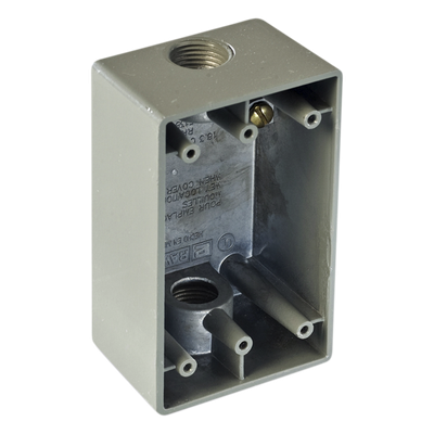 Caja Condulet FS / 2 Bocas 3/4" (19.05 mm) / Aluminio Diecast / A Prueba de Intemperie / Volumen 295.2 cm³ / UL y CSA | SIERRA STORE