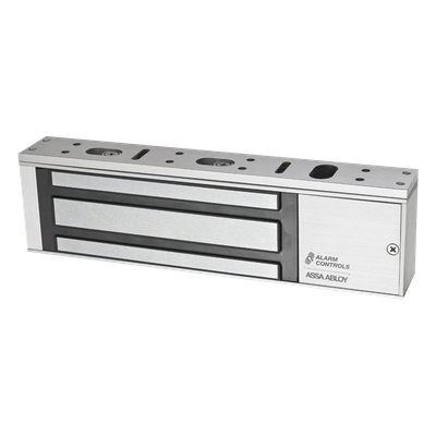 Chapa Magnética / 1200 lbs Fuerza de Retención / Voltaje Dual 12/24 V DC / Montaje Sin Herramientas / UL 10C, UL 294, ULC-S104 | SIERRA STORE