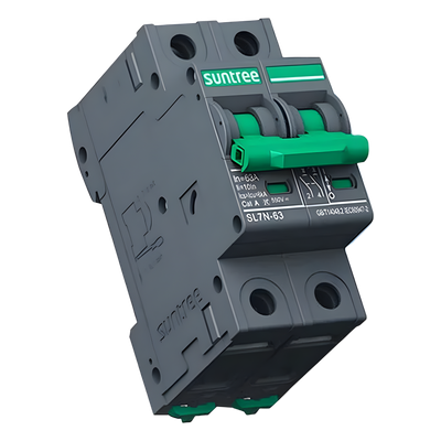 Interruptor Termomagnético DC / 2 Polos / 32 A / 800 Vcc / Curva C / 6 kA / Riel DIN | SIERRA STORE