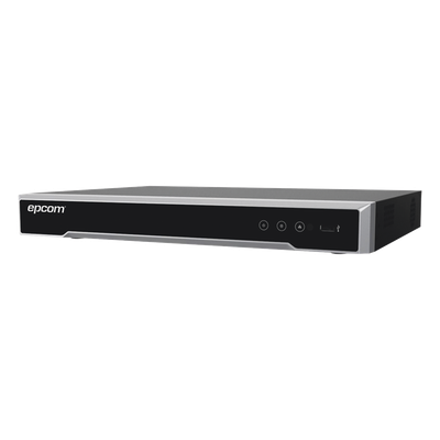 EPCOM EV-8004TURBO-D - DVR 4 Canales TurboHD + 4 Canales IP/ 8 Megapixel/ Acusense/ Audio por coaxitron / 1 Bahía de Disco Duro /4 | SIERRA STORE