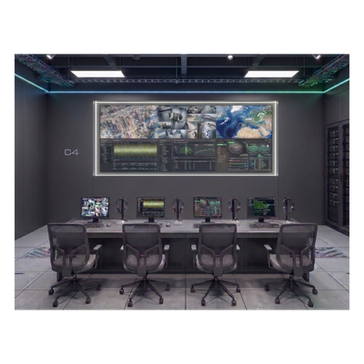 HIKVISION DS-VW3X20B55/WM - Videowall 3x2 / 6 Pantallas 55" Full HD / Bisel 3.5 mm / Decodificador 16 Salidas HDMI 4K / 256 Canales / | SIERRA STORE