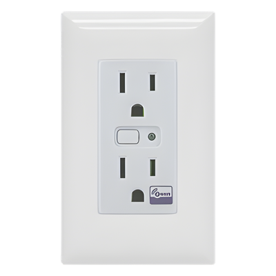 Tomacorriente Inteligente Z-Wave / 120 VCA 60 Hz / Carga 1800W Resistiva / Alcance 20.5 m (67.3 ft) / Empotrable Interior | SIERRA STORE