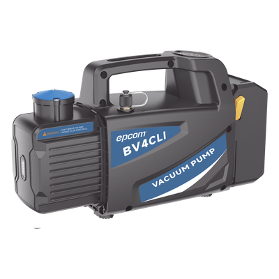 EPCOM BV4CLI - Bomba de Vacío Inalámbrica / 4 CFM (114 L/min) / Vacío Final 150 Micrones / Batería Ion-Litio 18V / Capacidad Aceite | SIERRA STORE
