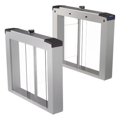 HIKVISION DS-K6B221TMX-LR - Torniquete Swing Bidireccional / Reconocimiento Facial 100,000 Rostros / Lector Mifare 200,000 Tarjetas / | SIERRA STORE