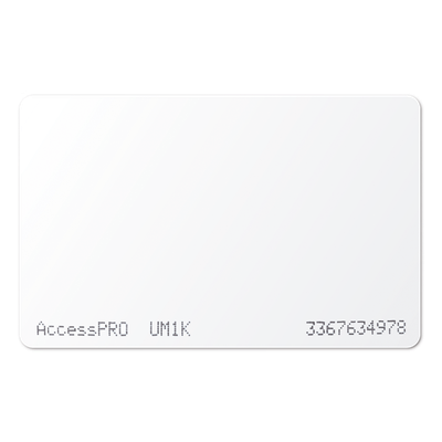 ACCESSPRO ACCESS-DUAL-UM - Tarjeta Dual / UHF 900MHz EPC Gen2 / MIFARE 13.56MHz 1K / ISO PVC 85.6x54x1mm / 3.37x2.13x0.04in | SIERRA STORE