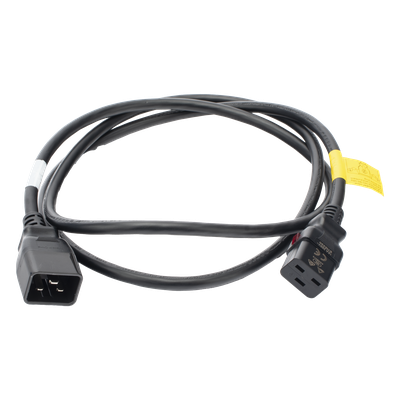 Cable de Alimentación Eléctrico / Doble Bloqueo W-Lock / IEC C19 a C20 / 1.8 m (6 ft) / Certificado UL-CE-EAC | SIERRA STORE