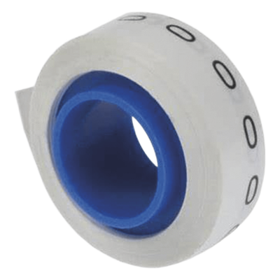 PANDUIT PMDR-0 - Rollo de Etiquetas Marcadoras / Pre-Impresas #0 / 2.4 m (7.87 pies) / Poliéster Blanco | SIERRA STORE