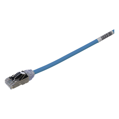 PANDUIT STP28X3MBU - Patch Cord Cat6A / 28 AWG / S/FTP / CM/LS0H / 3 m (9.8 ft) / 500 MHz / PoE Tipo 3 y 4 | SIERRA STORE