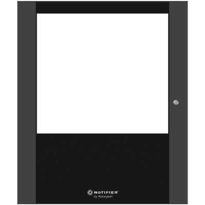 Puerta con Ventana para Gabinete de Control de Incendio / Acero Calibre 16 / Apertura 120° / Tamaño B (Dos Niveles) / Color Negro | SIERRA STORE