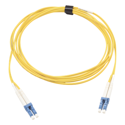 SIEMON FJ2-LCULCUL-10 - Jumper de Fibra Óptica Monomodo / OS2 / LC/UPC-LC/UPC Dúplex / OFNR Riser / 10 m (32.81 ft) / Amarillo | SIERRA STORE