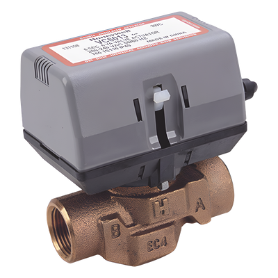 Válvula Motorizada de 2 Vías / Actuador Integrado / Conexión BSPT 3/4" / Control On/Off / 100-130 VCA / Flujo Bidireccional | SIERRA STORE