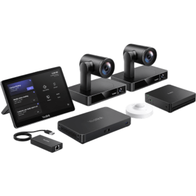 Sistema de Videoconferencia Yealink MVCS90 para Microsoft Teams Rooms ideal para Salas Grandes con Seguimiento Inteligente y Audio | SIERRA STORE
