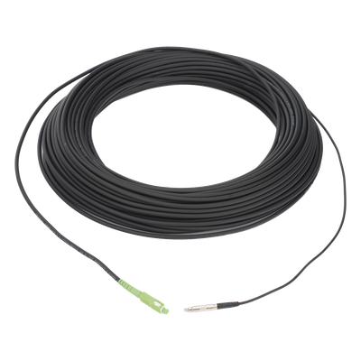 LINKEDPRO BY EPCOM LP-100-SCA - Rollo de Fibra Óptica Drop / G.657A2 Monomodo Simplex / 100 m (328 pies) / SC/APC-SC/APC / Interior y | SIERRA STORE