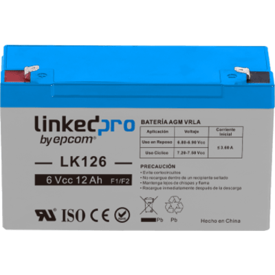 LINKEDPRO BY EPCOM LK-126 - Batería de respaldo 6 V | SIERRA STORE