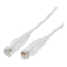 LINKEDPRO BY EPCOM LP-UT6A-100-WH28 - Cable de Parcheo Slim UTP Cat6A / 1 Metro (3.28 Pies) / 28 AWG / Blanco / RJ45 | SIERRA STORE