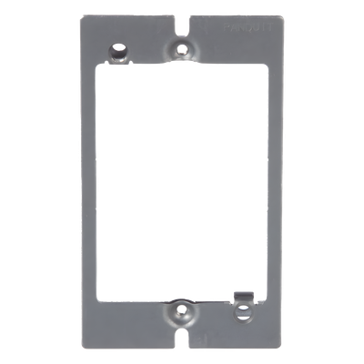 PANDUIT MWBA1 - Adaptador de Placa de Pared / Una Salida / CRS Zincado / 2.38' x 4.19' x 0.32' / 7.8' x 4.2' x 0.32' | SIERRA STORE