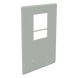 Placa Adaptadora / Aluminio 3mm / 838x381mm / RAL 7035 / Junta Espuma / Acero Inoxidable / 2.75x1.25 pies | SIERRA STORE