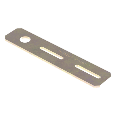 PANDUIT FTRBN12 - Soporte de Montaje a Techo / Canaleta FiberRunner 2x2 y 4x4 / Varilla Roscada 1/2" / Acero Negro / 152.4 mm (6 in) | SIERRA STORE