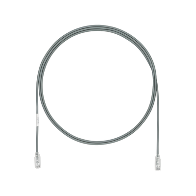 PANDUIT UTP28SP8INGY - Cable de Parcheo UTP / Cat6 / 28AWG / 20.2 cm (0.66 ft) / CM/LSZH / Gris | SIERRA STORE