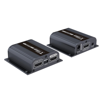 Kit Extensor HDMI para distancias de 50 metros / Soporta resoluciones 720 y 1080P @ 60 Hz / Cat 6, 6a y 7 / Salida Loop en el Tx para | SIERRA STORE