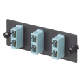 PANDUIT FAP3WAQDSCZ - Placa Acopladora de Fibra Óptica / 6 Fibras / SC Duplex / OM3-OM4 / Aqua | SIERRA STORE