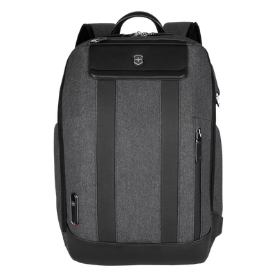 Mochila Urbana / Nylon-Cuero / 17L / Laptop 14" / 42x19x30 cm / 1.1 kg / 138x75x118 in | SIERRA STORE