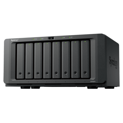 NAS DiskStation DS1825+ | 8 Bahías | AMD Ryzen V1500B | 8 GB DDR4 ECC | Hasta 2,239 MB/s Lectura | 2 Puertos 2.5GbE | Expa...