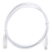 LINKEDPRO BY EPCOM LP-UT6-200-WH28 - Cable de Parcheo Slim UTP / Cat6 / 2 m (6.56 ft) / 28 AWG / Blanco / 10 Gbps | SIERRA STORE