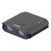 Switch USB 3.2 Gen 1 Essentials | 2 Puertos USB Tipo-A | 2 Computadoras | 5 Gbps | InstaSync | Botón Físico | Diseño Compacto | SIERRA STORE