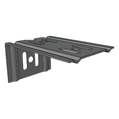Ménsula para Malla / Charola 100 mm / Montaje en Pared / Acabado Electrozinc / Cargas Ligeras | SIERRA STORE