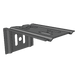 Ménsula para Malla / Charola 100 mm / Montaje en Pared / Acabado Electrozinc / Cargas Ligeras | SIERRA STORE