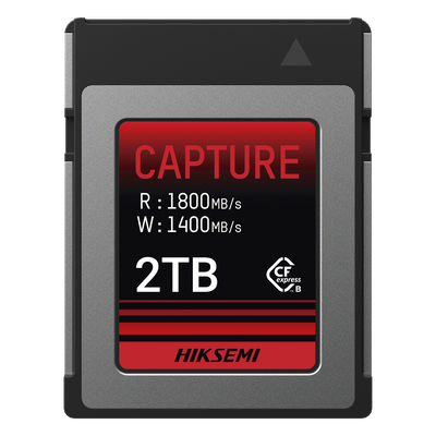 HIKSEMI by HIKVISION HS-CFE-E300/2T - CFexpress Tipo B / 2 TB / 1800 MB/s Lectura / 1600 MB/s Escritura / PCIe Gen 3×2 / 3D TLC NAND | SIERRA STORE