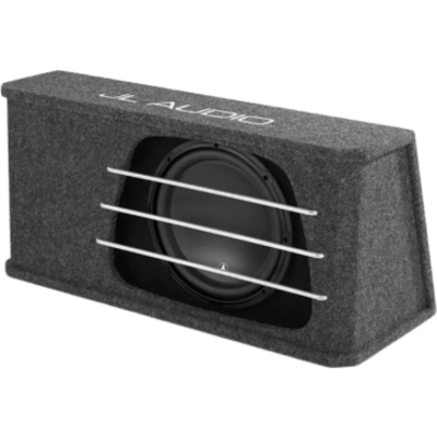 Subwoofer para Coche con Caja / 12″ (30.5 cm) / W3v3 / 500 W RMS / Impedancia 2 Ω / H.O. Wedge con Puertos de Ranura / Rejillas de | SIERRA STORE