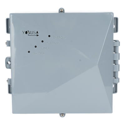 Energizador Perimetral / 12,000 V / 1 J / 2,500 m (8,202 ft) Lineales / Control Remoto con Pánico / Respaldo Batería 3 Días / | SIERRA STORE