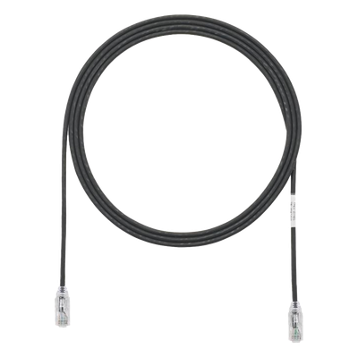 PANDUIT UTP28SP6BL - Cable de Parcheo UTP / Cat6 / 28AWG Diámetro Reducido / 1.83 m (6 Pies) / CM/LSZH / Negro | SIERRA STORE
