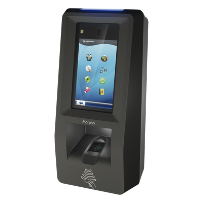 Lector de Huellas Dactilares / IP65 / IK09 / PoE / iCLASS / Detección de Dedo Falso / 2.13 pies x 2.13 pies x 0.82 pies | SIERRA STORE