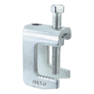 Mordaza de Acero Fija / 3/4" / Varilla 1/4" / Carga 200 kg / Acabado Galvanizado / AISI 1018 | SIERRA STORE
