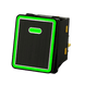 ACCESSPRO APB-08221-G - Botón Pulsador Industrial / IP65 / LED Verde / Contactos NO/COM/NC / -40°C a 125°C / Panel de Aluminio | SIERRA STORE