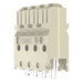PANDUIT GPCB4-XY - Block de Conexión Cat6 de 4 Pares, de Impacto, Color Marfil | SIERRA STORE