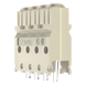 PANDUIT GPCB4-XY - Block de Conexión Cat6 de 4 Pares, de Impacto, Color Marfil | SIERRA STORE