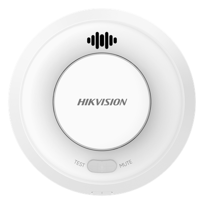 HIKVISION HF-SG3-WF/R - Detector de Humo Autónomo / Doble Sensor de Luz / Alarma 85 dB / Interconectable 30 Dispositivos / Wi-Fi 2.4 | SIERRA STORE