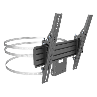 EPCOM INDUSTRIAL EMCST400 - Soporte de Columna para Pantallas / 32-65 pulgadas / VESA 100x100 a 400x400 / Carga 35 kg / 105-213 pies | SIERRA STORE