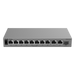 Switch PoE Gigabit Smart Cloud-Managed / 11 Puertos / 8 Puertos PoE+ 120 W / 1 Puerto SFP Uplink / Capa 2 / Sin Ventilador / | SIERRA STORE
