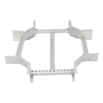 Derivación "X" Horizontal de Aluminio Perfil Z / Peralte 3 1/4" / Ancho 12"/ Radio 8" / Incluye Tornillería (CHXHEZ314R8X12AK) | SIERRA STORE
