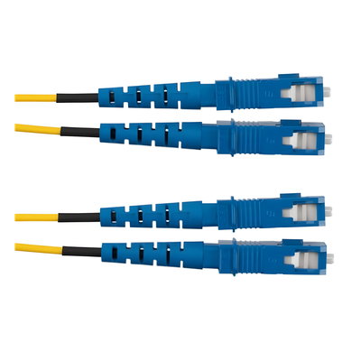 PANDUIT F923RSNSNSNM003 - Jumper de Fibra Óptica / Monomodo OS2 9/125 / SC-SC Duplex / OFNR Riser / LSZH / 3 m (9.84 ft) / 1.6 mm | SIERRA STORE