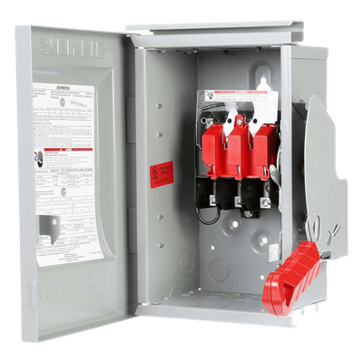Interruptor de Seguridad Industrial / 600 Vca / 200 A / 3 Polos / NEMA 3R / Sin Portafusibles | SIERRA STORE