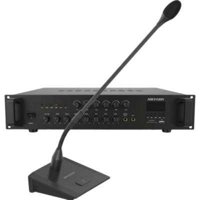 HIKVISION DS-QAEKITMIC-240 - Kit de amplificador de Audio + Micrófono | SIERRA STORE