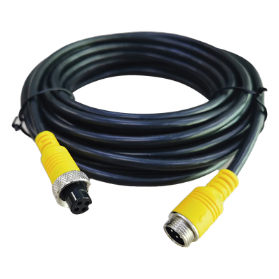 EPCOM CA30401-7M - Cable Extensor para Videovigilancia Móvil / 7 m (23 ft) / Conector Tipo Aviación / Transmisión Triple VVA / | SIERRA STORE